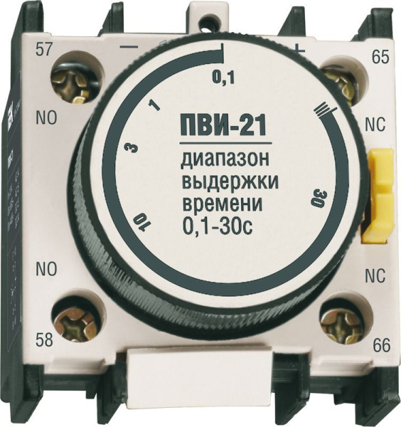Приставка ПВИ 21 0.1-30сек 1НО+1НЗ KARAT IEK KPV20-11-1