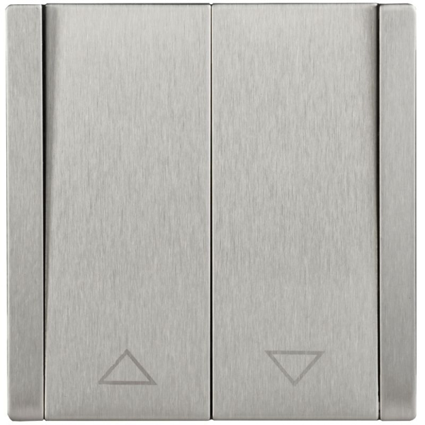 Выключатель жалюзи СП FORTE&PIANO FP711M 10А IP20 никель IEK FP-V15-0-10-1-M-K50