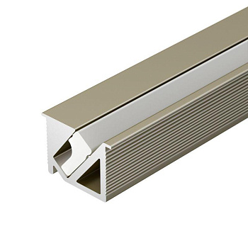 Профиль SL-BEVEL-H10-F14-2000 ANOD OLIVE GREY L2000 алюм. Arlight 038200