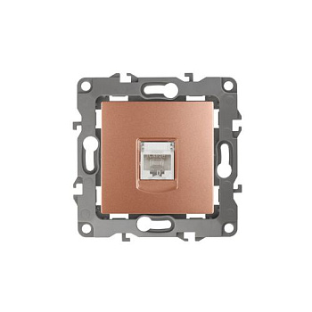 Розетка компьютерная Эра12 12-3107-14 RJ45 медь Эра Б0019352