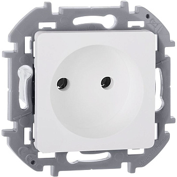 Розетка 1-м СП Inspiria 16А IP20 250В 2P механизм бел. IEK 673710
