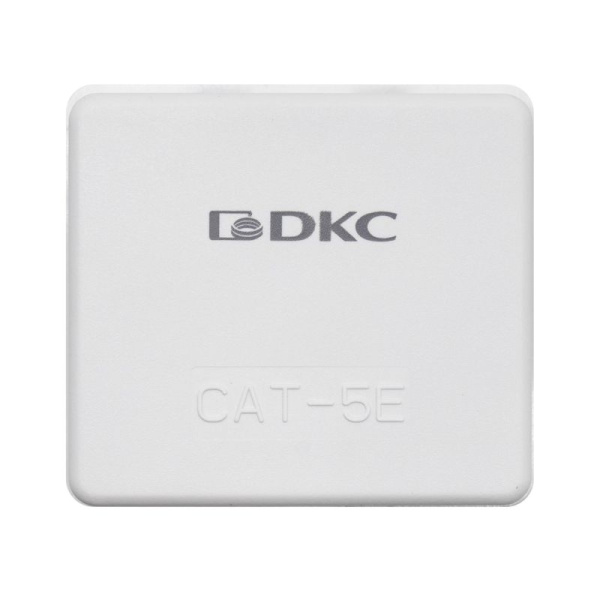 Розетка компьютерная 2-м кат.5E DKC RNW5E2WH
