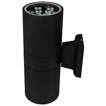 Светильник светодиодный PWL-300110/30D 2х9Вт 3000К IP65 BL архитектурный JazzWay 5064638