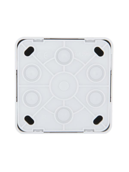 Розетка компьютерная 1-м ОП Viola RJ45 бел. LEZARD 751-0200-139