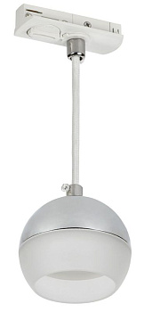 Светильник 4119 декоративный трековый подвесной GX53 хром IEK LT-UCB0-4119-GX53-1-K23