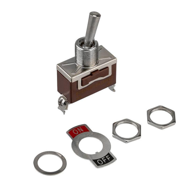 Тумблер 250В 15А (2c) ON-OFF 1п (KN-101) блист. Rexant 06-0324-A