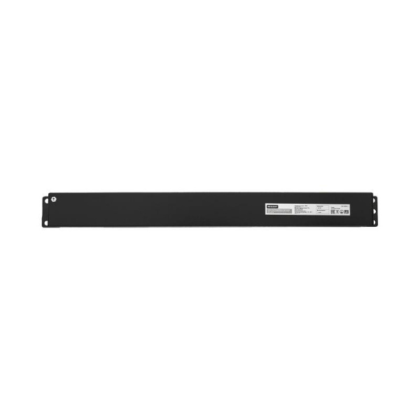 Блок распределения питания PDU 8 розеток C13 10А без выкл. вилка C14 горизонт. шнур 2м корпус алюм. Rexant 04-0304-1