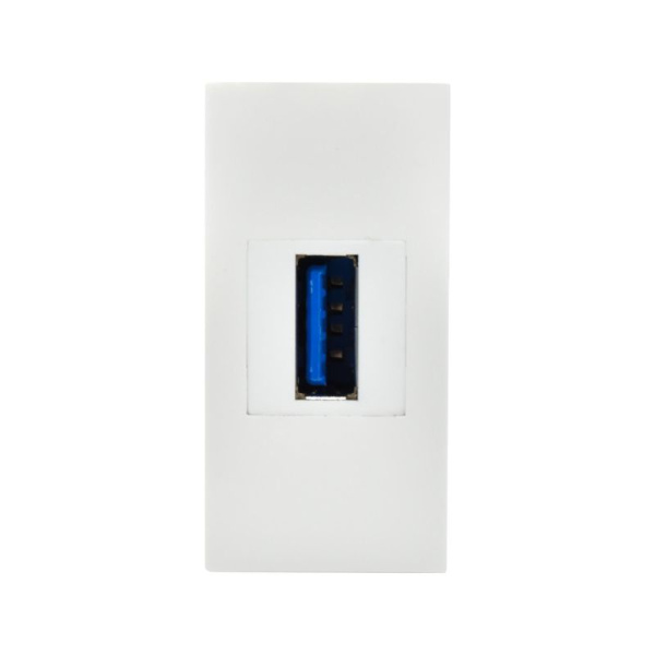 Розетка 1мод. USB A 3.0 РКЮ-10-00-П бел. PRIMER IEK PR-KK40D-RU-0-1-A3-K01