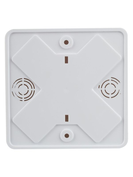 Коробка распаячная ОП КМ 100х100х44 бел. IEK UKO10-100-100-044-K01-E