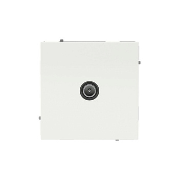 Розетка телевизионная проходная TV KANT бел. магнолия DKC 7000513
