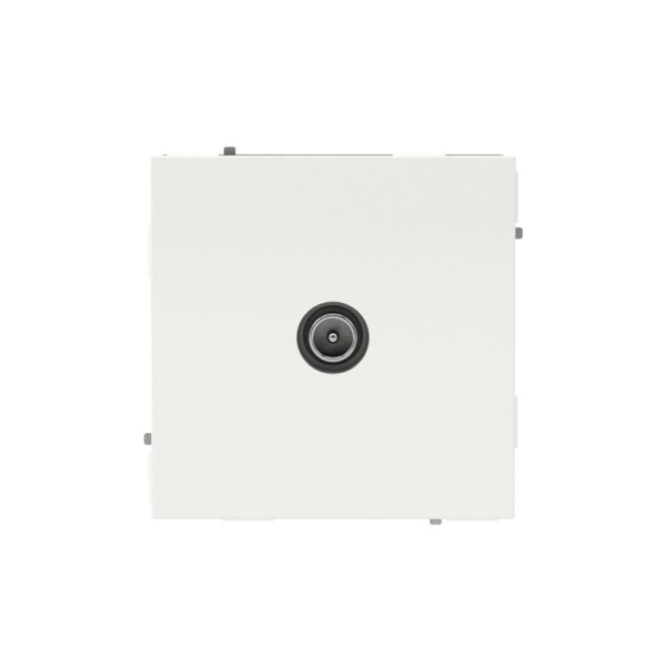 Розетка телевизионная проходная TV KANT бел. магнолия DKC 7000513