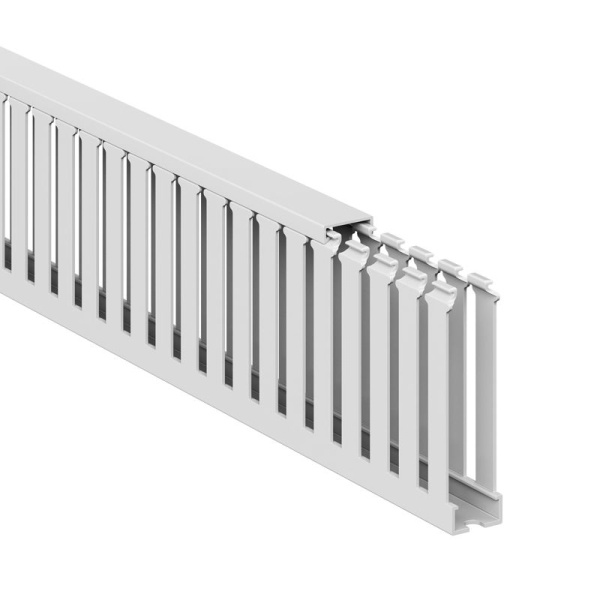 Кабель-канал перфорированный 15х60 L2000 RL75 G DKC 00676RL