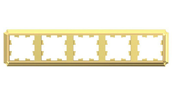 Рамка 5-м AtlasDesign Antique универс. зол. SE ATN101605