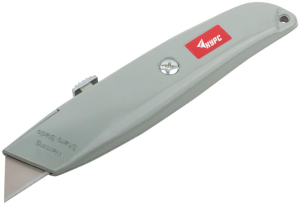 Нож для напольных покрытий метал. корпус сер. КУРС 10336