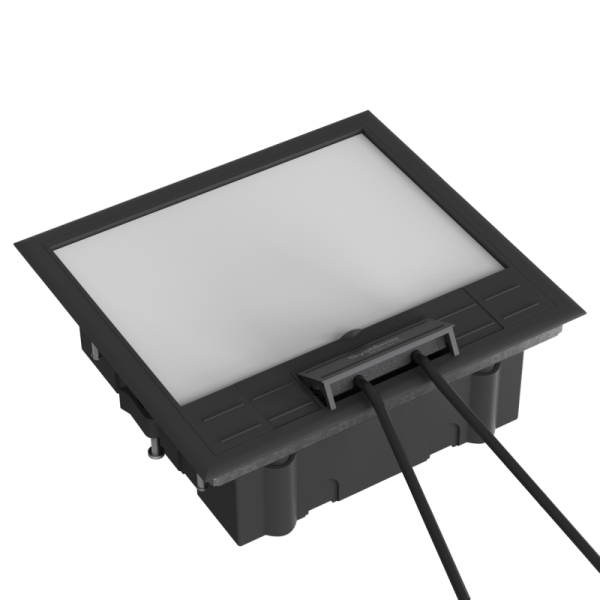 Люк MultiDesk MDK10 на 12мод. IP40 с монтажной коробкой для фальшпола SE MDK10112