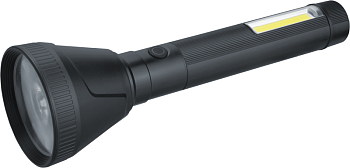 Фонарь светодиодный ручной 95 741 NPT-CP32-ACCU пласт. 1LED 10Вт+1COB 2Вт Li-Ion 3А.ч 4реж NAVIGATOR 95741