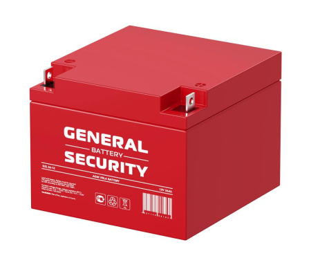 Аккумулятор 12В 26А.ч General Security GSL26-12