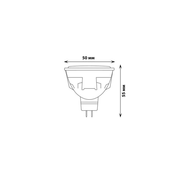 Лампа светодиодная LED-JCDR 6W/6500K/GU5.3/FR PLP01WH ЯРКАЯ 6Вт JCDR матовая 6500К дневной бел. свет GU5.3 картон Uniel UL-00011019