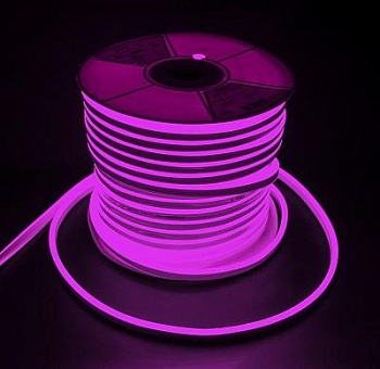Лента светодиодная PFN-01 "Неон" 2835/120 PURPLE IP65 (без аксессуаров) фиолет. (уп.50м) JazzWay 5017993B