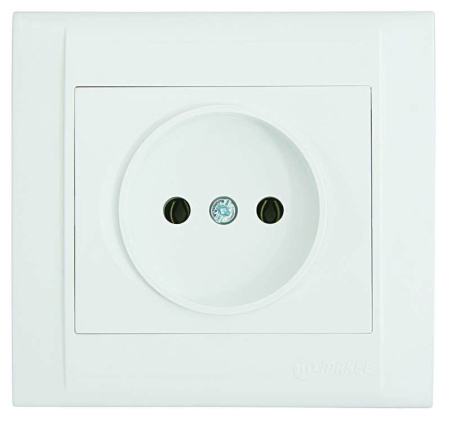Розетка СП Defne 16А IP20 без заземл. бел. Makel 42001022