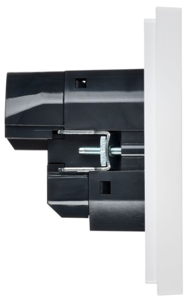 Розетка FORTE&PIANO 16А USB A+A 3.1А FP245 с заземл. защ.шторки винт. крепл. бел. IEK FP-R14-16-U21-D31-K01