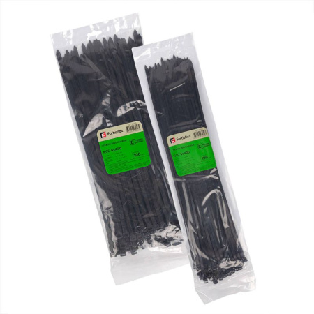 Хомут нейлоновый КСС 12х650 черн. (уп.100шт) Fortisflex 80012