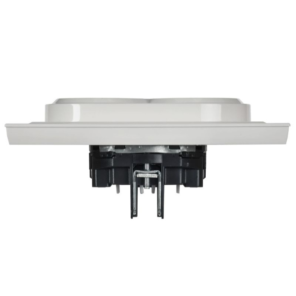 Розетка 2-м BRITE РС22-3-БрБ 16А IP20 с заземл. без защ. штор. безвинтов. крепл. в сборе бел. IEK BR-R21-16-1-K01-F