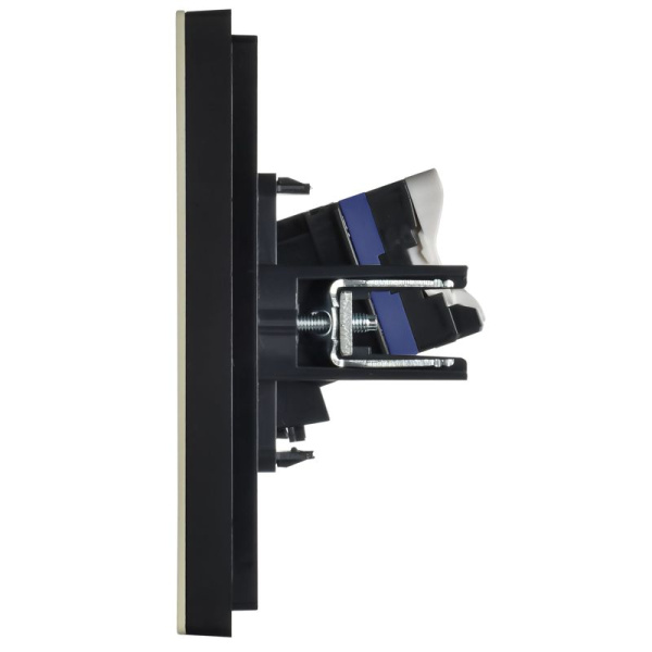 Розетка компьютерная 2-м СП FORTE&PIANO FP834M RJ45 кат.6 IP20 сл. кость IEK FP-K20-2-M-K41