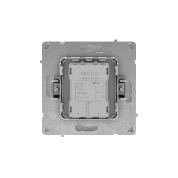Кнопка 1-кл. KANT бел. песок DKC 7010153