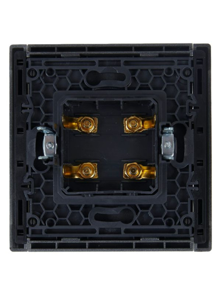 Аудиорозетка 4-м FORTE&PIANO FP539 сталь IEK FP-S40-K46