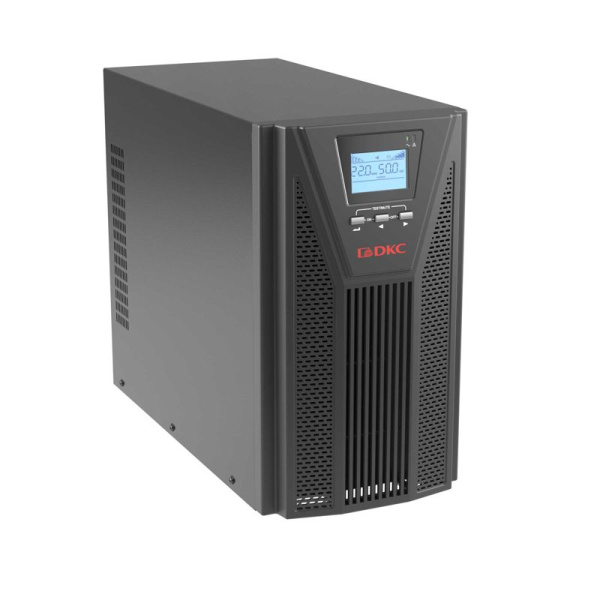 Источник бесперебойного питания Онлайн для Small Tower 3000 ВА/2700Вт клеммы EPO USB RS-232 RJ45 8х7А.ч DKC SMALLT3A10H