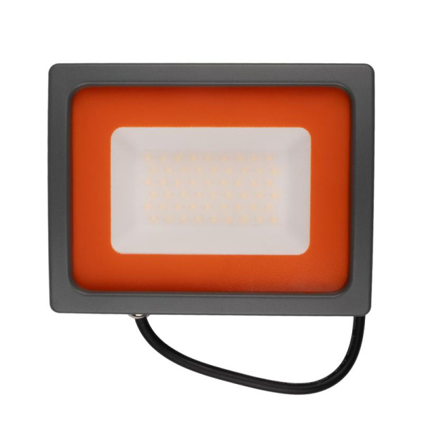 Прожектор светодиодный PFL-SC 50Вт 3000К IP65 190-260В ДО закален. матов. стекло JazzWay 5010079