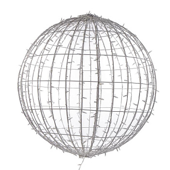 Фигура светодиодная "Шар светодиодный" d120см 600LED тепл. бел. 21Вт 230В IP65 эффект мерцания Neon-Night 501-629