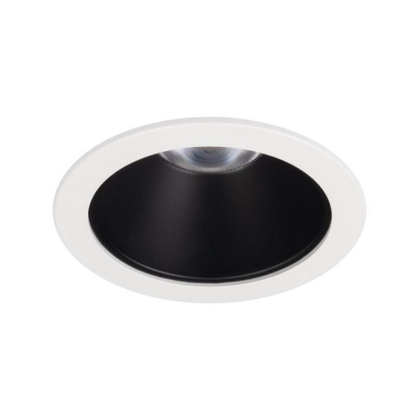 Светильник светодиодный MS-ATLAS-BUILT-R58-10W Warm3000 (WH-BK 35 deg 230В) IP20 металл Arlight 035454(1)