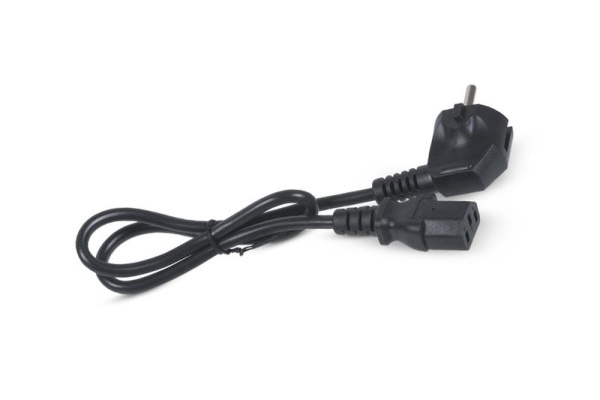 Кабель питания компьютера PC-186-VDE-1.2M Schuko+C13 3х0.75 1.2м Cabeus 9014c