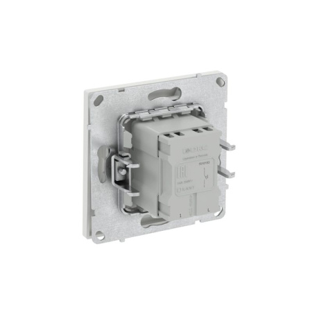 Кнопка 1-кл. KANT бел. песок DKC 7010153