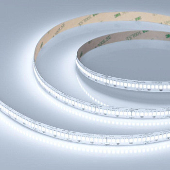 Лента светодиодная ULTRA-A288-10mm 24V White 6000К 17Вт/м IP20 высок. эффект. 200лм/Вт (уп.5м) Arlight 054928