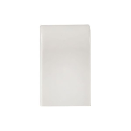 Заглушка 16х16 бел. Plast PROxima (уп.4шт) EKF ecw-16-16x4
