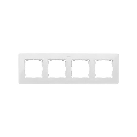 Рамка 4-м Simon82 Detail теплый бел. Simon 8200640-029