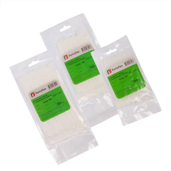 Хомут кабельный КСШ 120 нейл. (уп.100шт) Fortisflex 55815