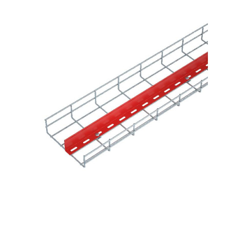 Разделитель для лотка H=100мм L2000 RL100-2000 INOX304 КМ LO17735