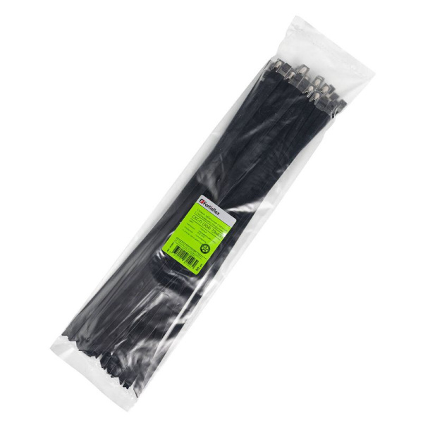 Хомут кабельный СКС-П (304) 7.9х400 черн. (уп.50шт) Fortisflex 103091