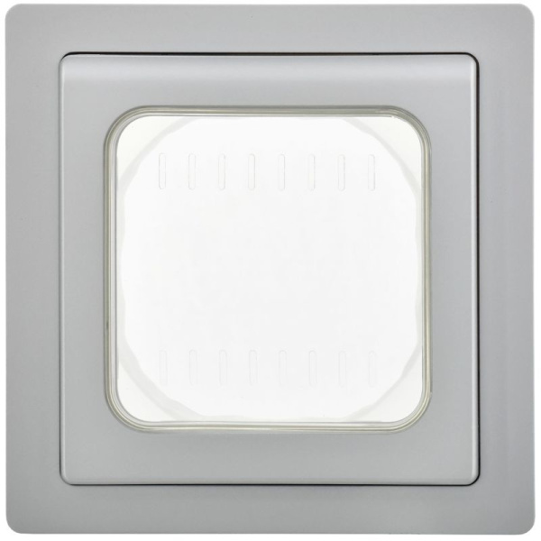 Рамка 1-м СП FLITE Рпро-1-55-ФлА IP55 алюм. IEK FI-M10-32-55-K47