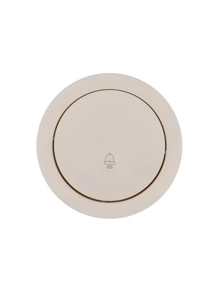 Кнопка звонка СП OSEN механизм сл. кость LEZARD 743-9088-103