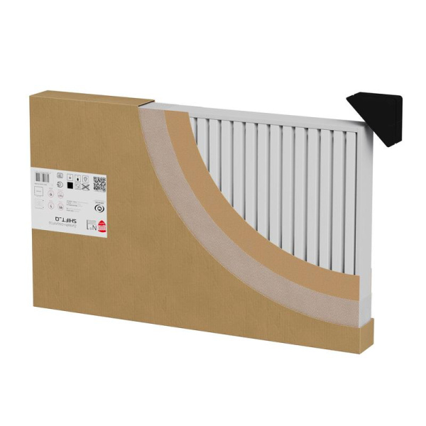 Радиатор дизайн Shift Q30 VC2030 32 секц. RAL9016 Royal Thermo НС-1631284