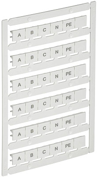 Маркер для CTS 16/25кв.мм "A; B; C; N; PE" ARMAFIX IEK AF-CT10D-M-025-21