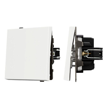 Выключатель звонковый SWT-TENDO-MKR1-SFPL-WH 10А 230В механизм Arlight 054590
