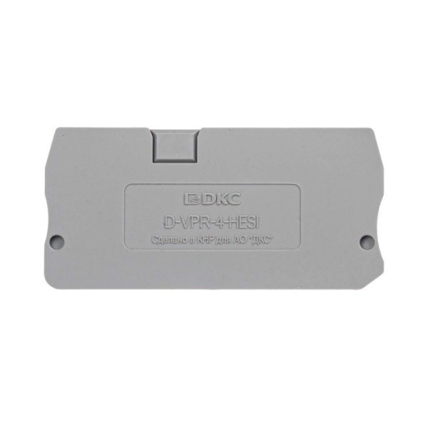 Изолятор торцевой для клемм VPR-4-HESI/MT DKC D-VPR-4-HESI