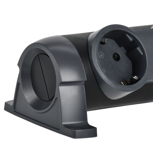 Удлинитель 3х3м 16А IP20 Комфорт 3х2P+E черн. IEK 694602
