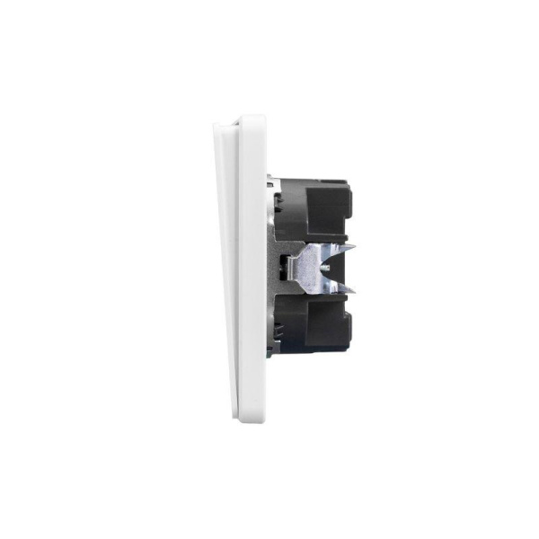 Выключатель 2-кл. СП ROUND MIELE 10А перламутр Kranz KR-78-0706-1